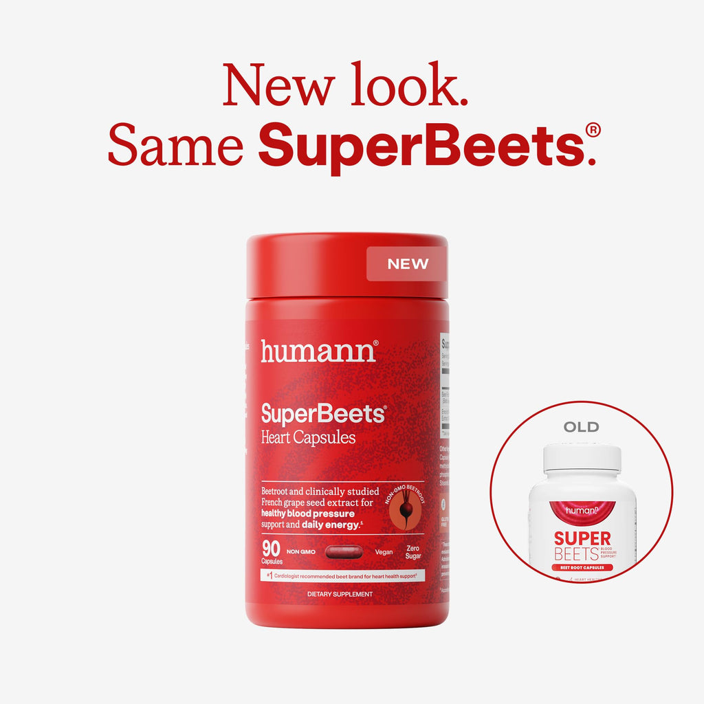 Humann SuperBeets Beet Root Capsules 1000mg

