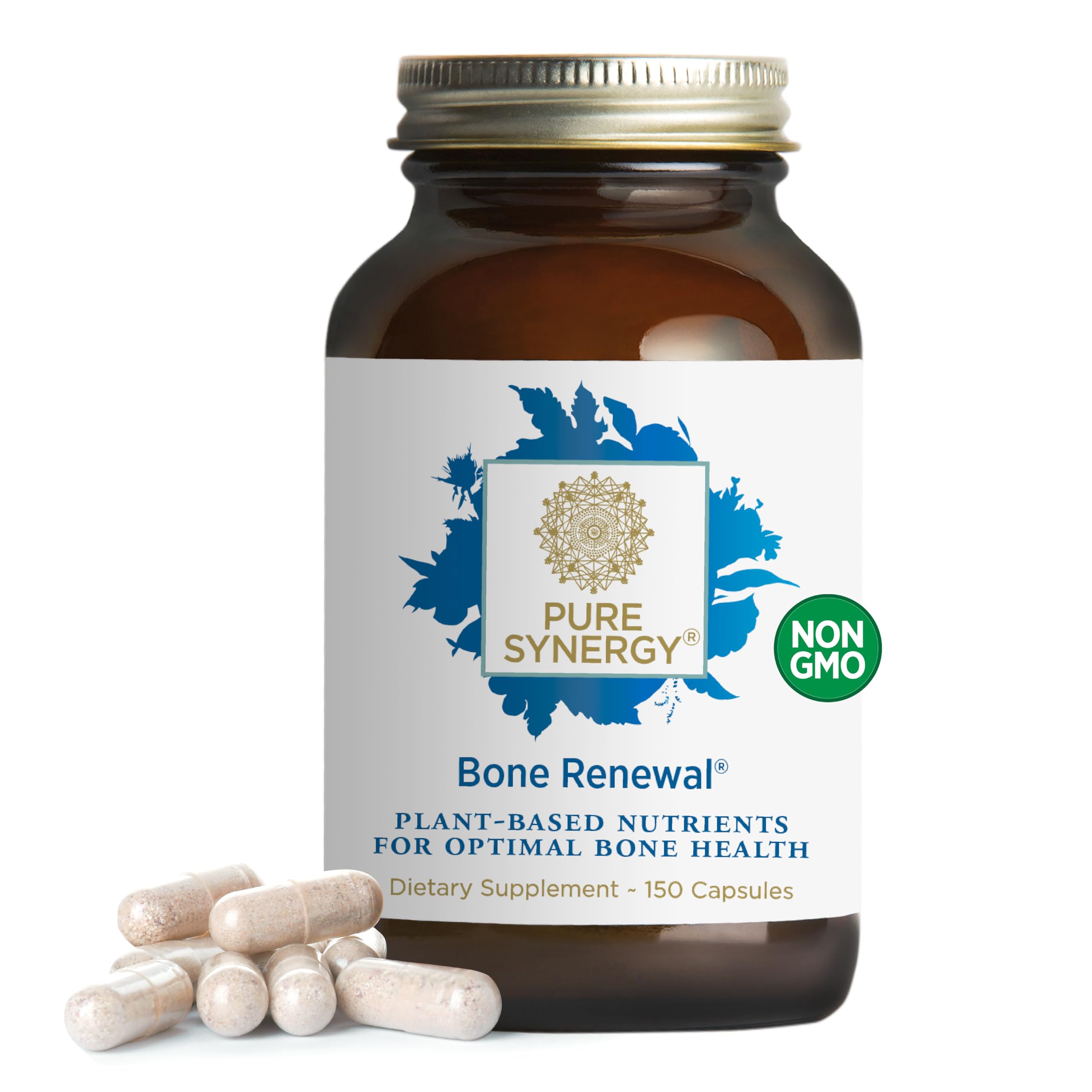 Pure Synergy Bone Renewal Bioavailable Calcium with D3 & K2

