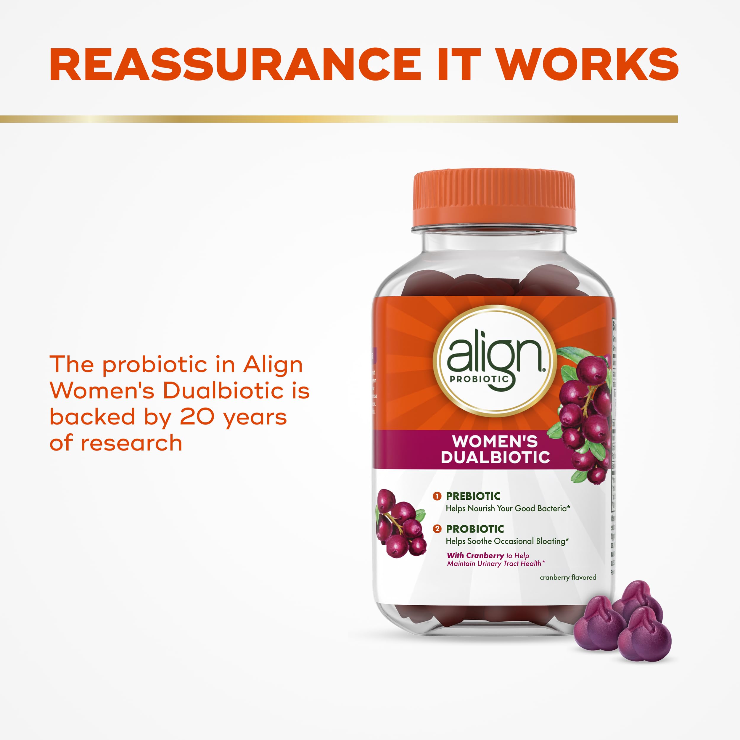 Align Probiotic Women’s Dualbiotic with Cranberry

