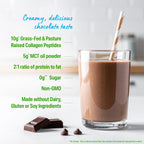 Keto Collagen Protein Powder Orgain Type I & III, MCT

