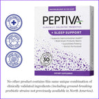 Peptiva Probiotic with Melatonin for Digestive & Sleep

