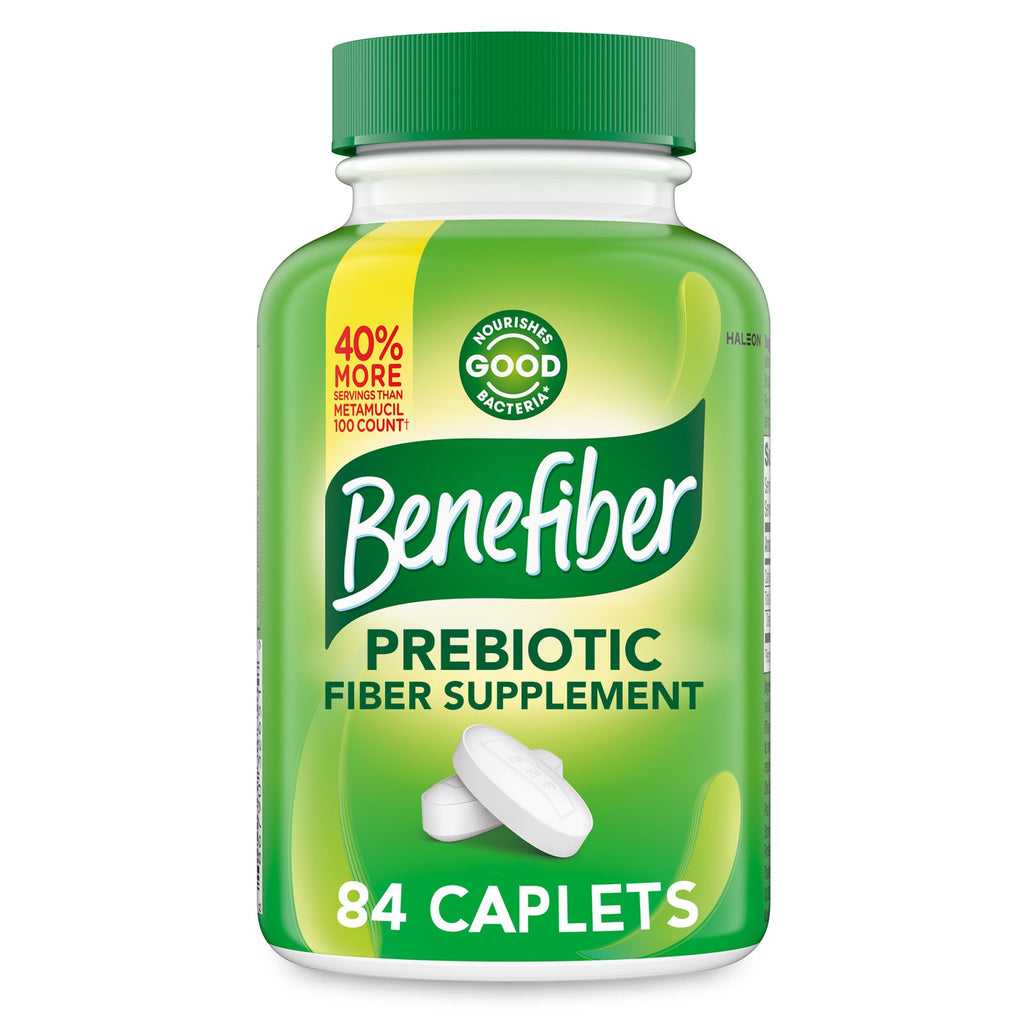 Benefiber Prebiotic GLP-1 Fiber Caplets | Digestive Support


