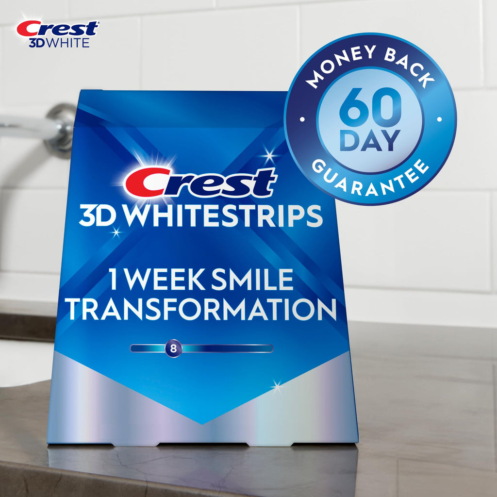 Teeth Whitening Strips by Crest 3D - ADA Accepted

