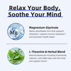 iMATCHME Magnesium Glycinate Capsules with L-Theanine & GABA

