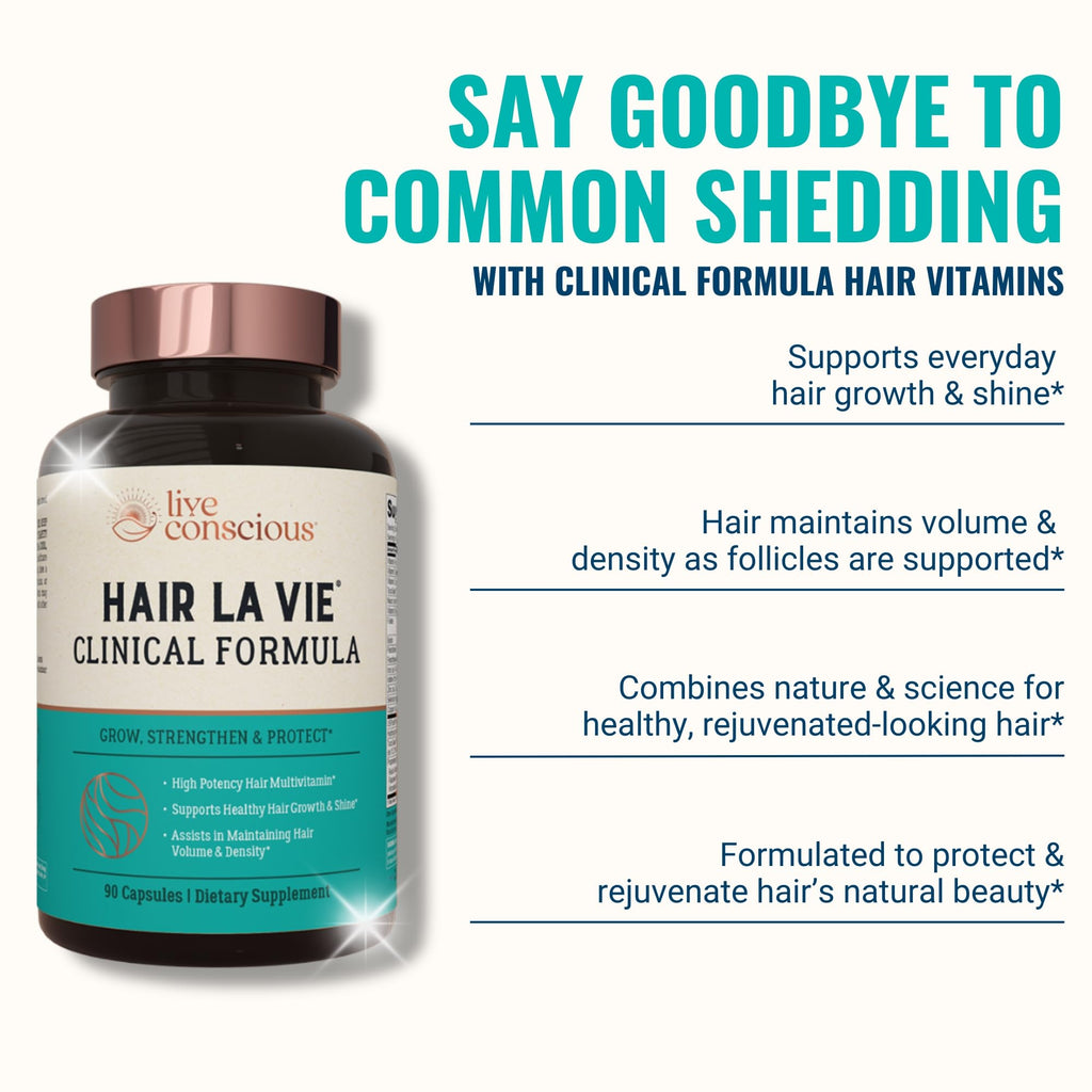 Hair Growth Vitamins Hair La Vie Live Conscious Formula

