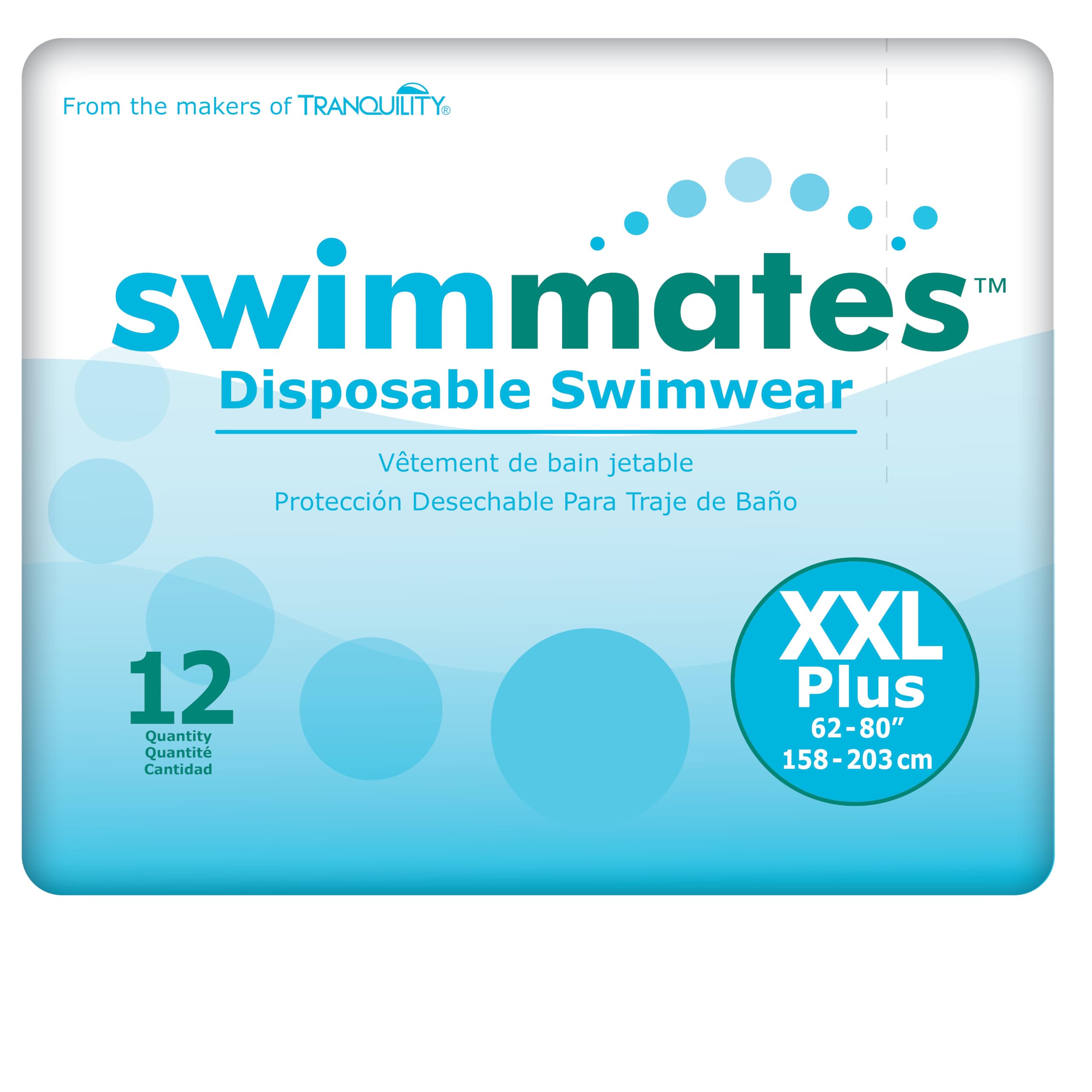 Tranquility Swimmates Disposable Swim Diapers Tear Away