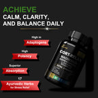 DLNIA Cortisol Support Supplement | Plant-Based Wellness

