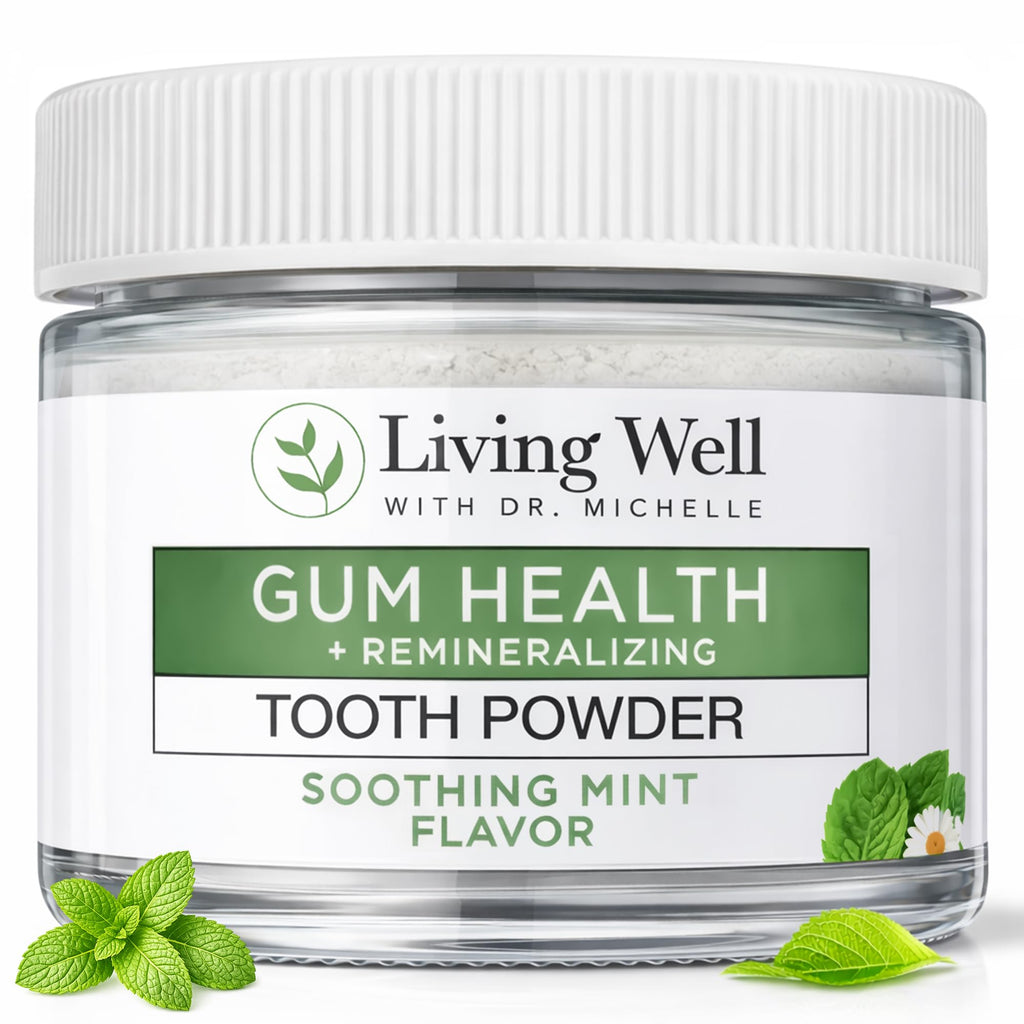 Dr. Michelle Tooth Powder Fluoride-Free Hydroxyapatite Enamel Support