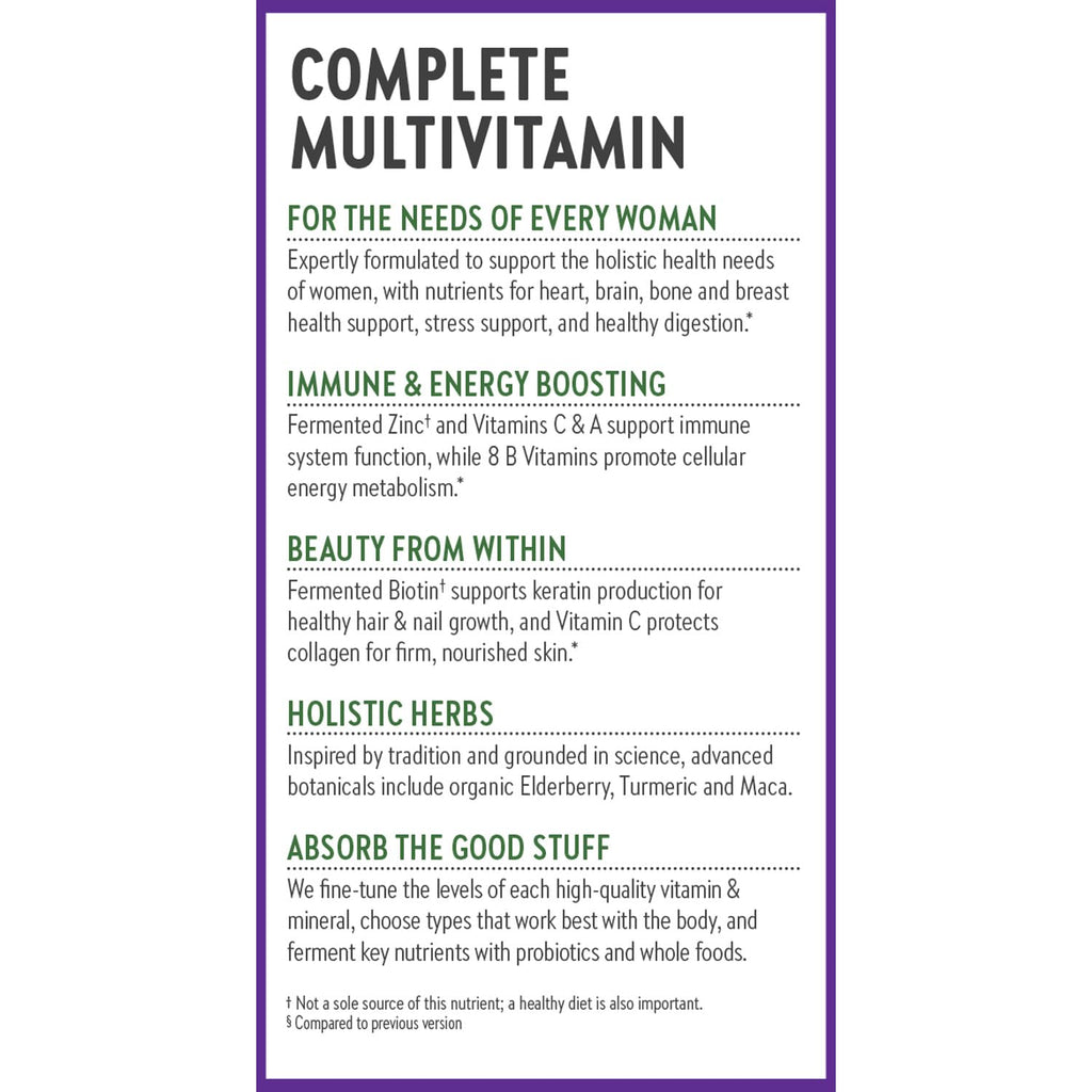 New Chapter Multivitamin: Every Woman's One Daily

