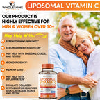 Wholesome Wellness Liposomal Vitamin C for Immune Support

