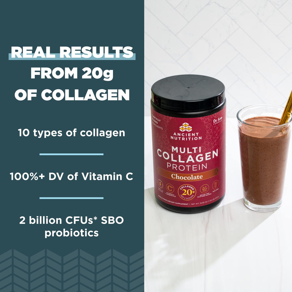 Ancient Nutrition Multi-Collagen Protein Powder for Hair Gut

