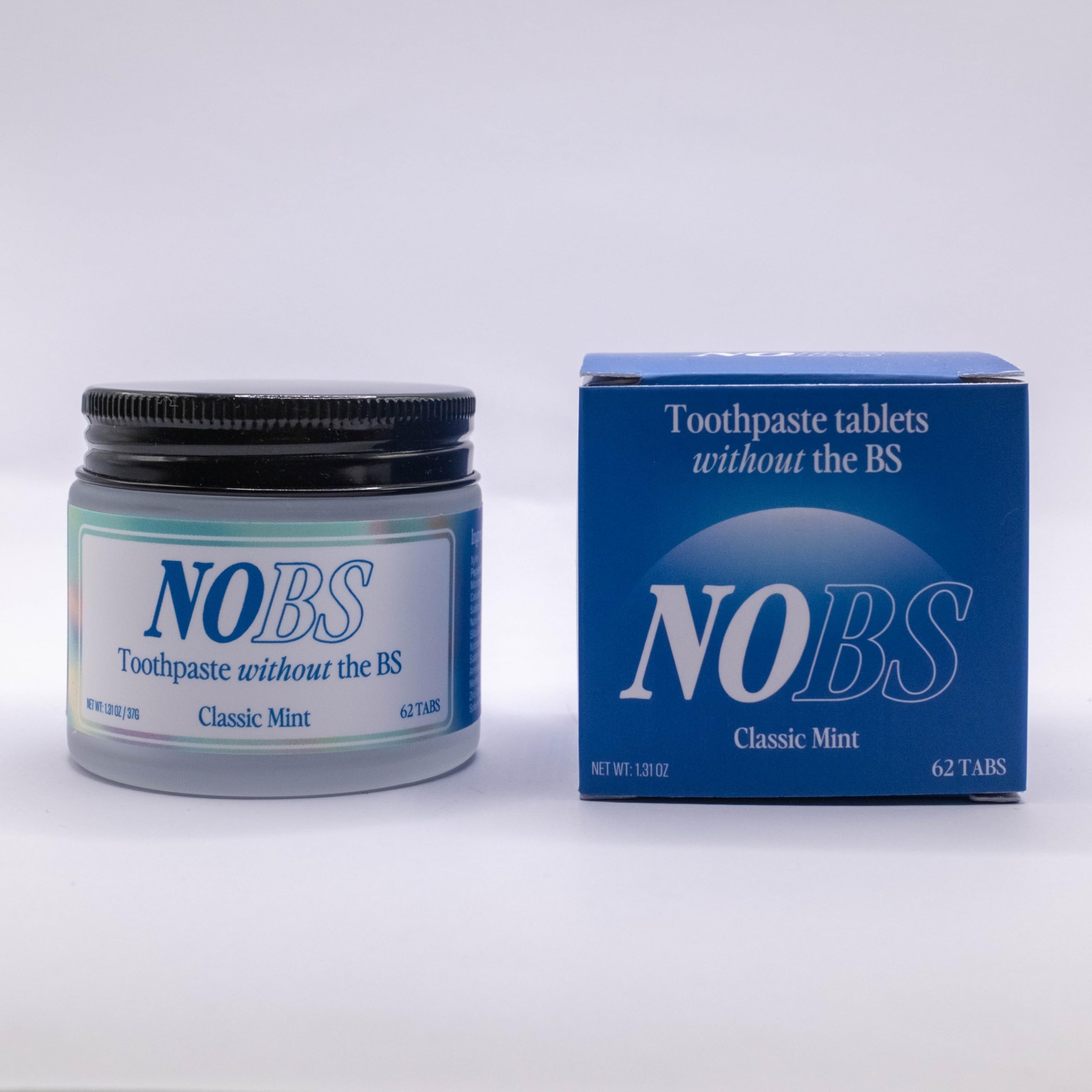 NOBS Toothpaste Tablets with Nano Hydroxyapatite | Travel

