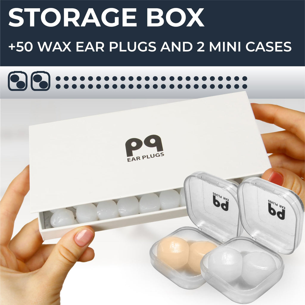 PQ Silicone Gel Ear Plugs for Sleeping and Swimming


