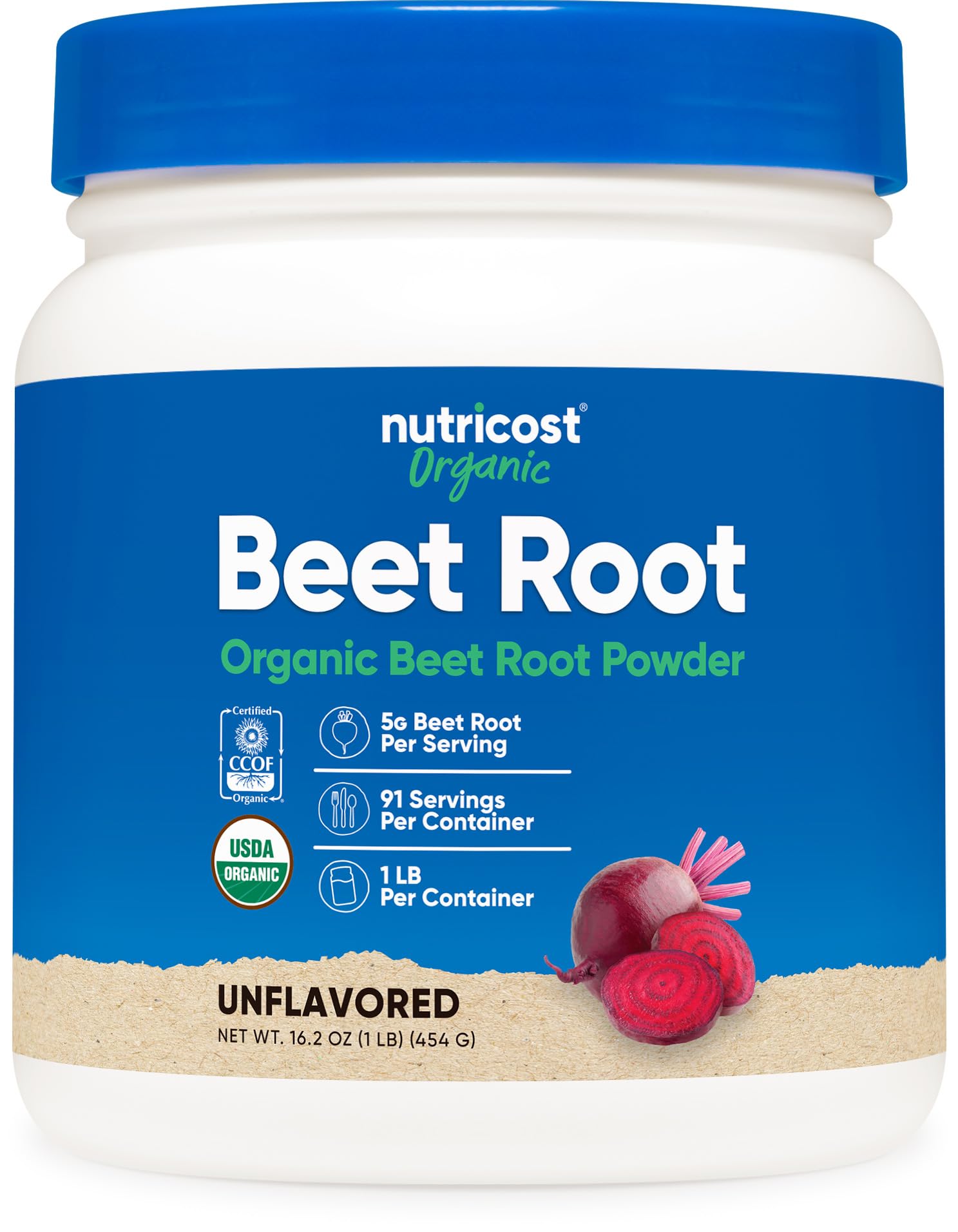 Nutricost Organic Beet Root Powder - Vegan, USDA Organic

