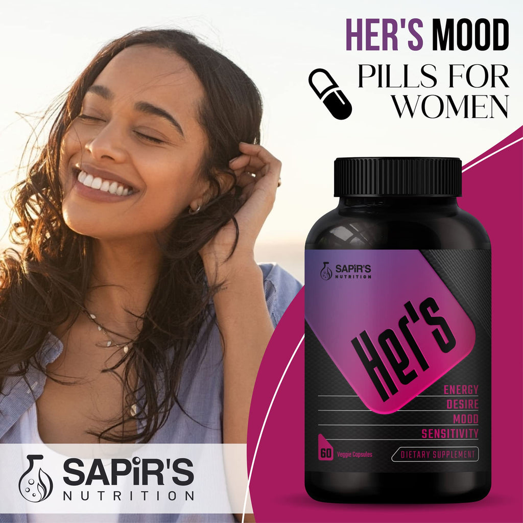 Female Libido Booster for Women - Herbal Mood Support

