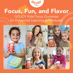 GOJOY NATURALS Kids Focus Gummies - Focus & Calm Support

