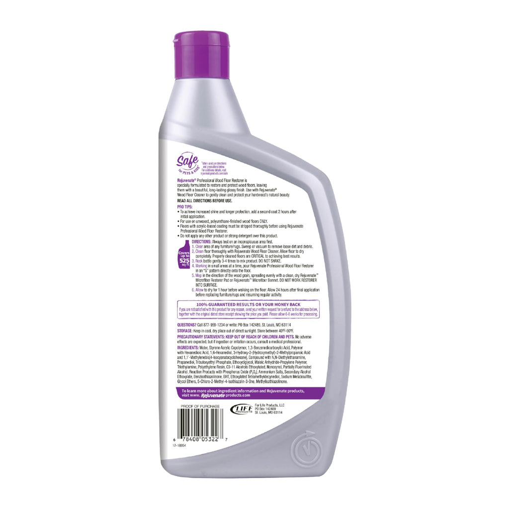 Rejuvenate Wood Floor Restorer for Polyurethane Floors

