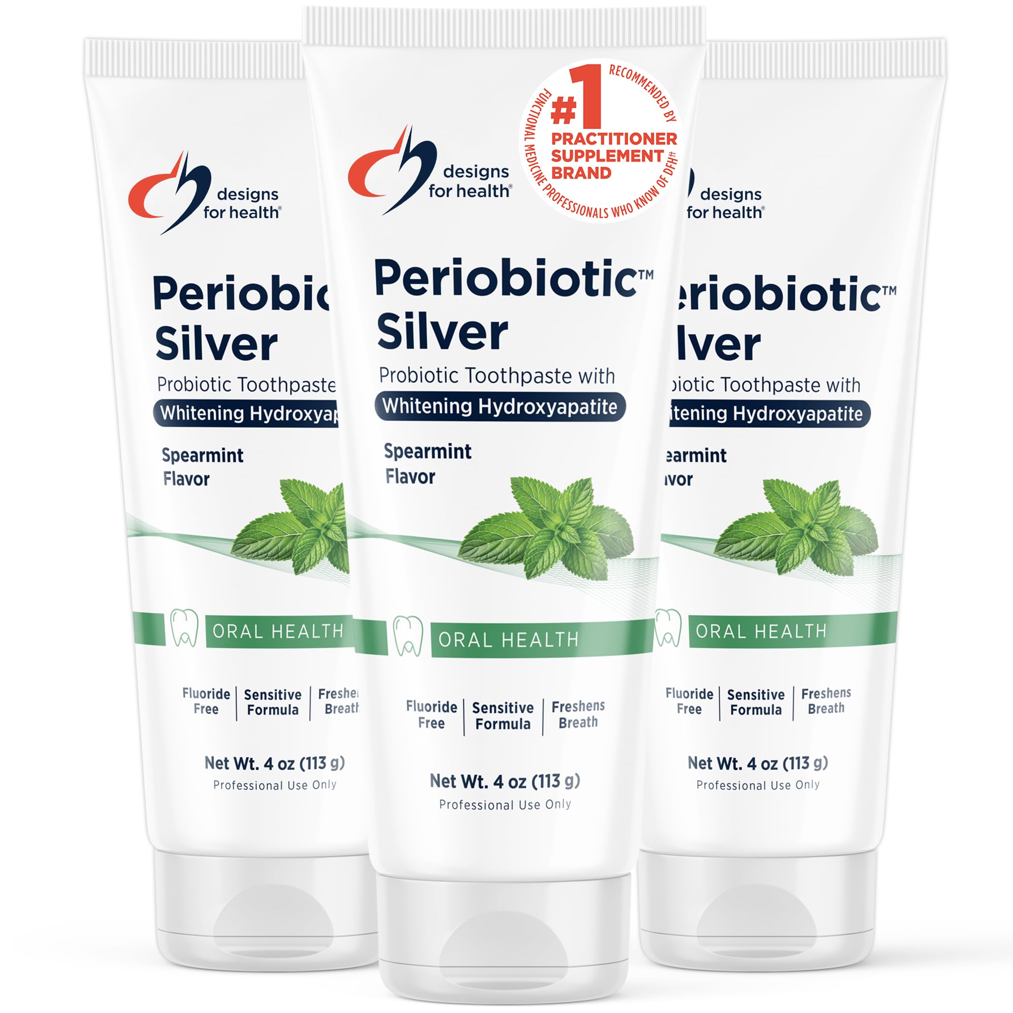 Designs for Health PerioBiotic Hydroxyapatite Toothpaste


