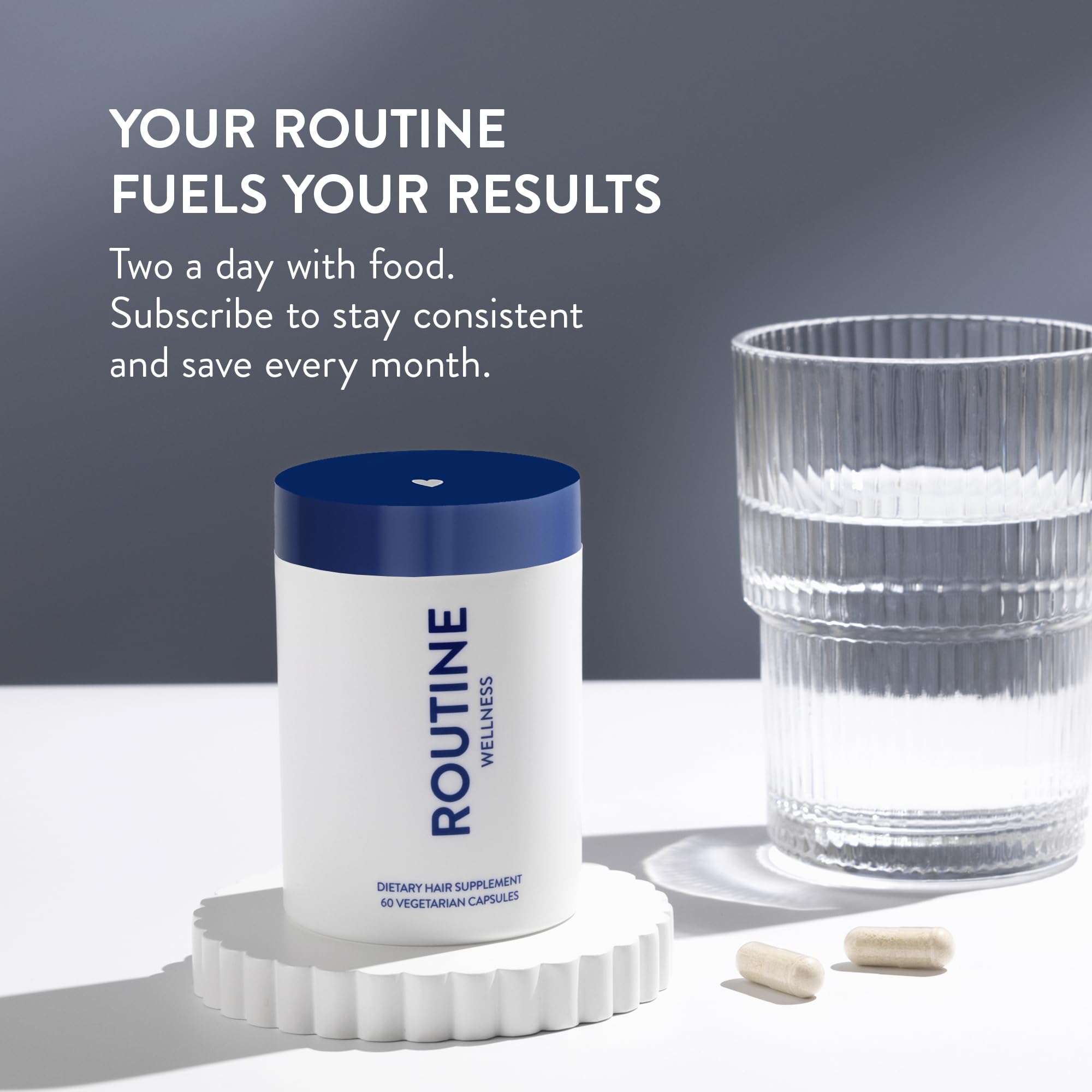 Routine Wellness Hair Growth Supplement Biotin and Nutrients

