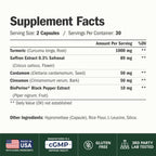 Saffron Turmeric Mood and Joint Support Supplement

