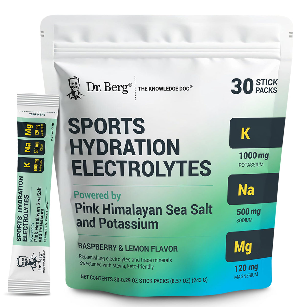 Dr. Berg Electrolyte Powder - Hydration Drink Mix