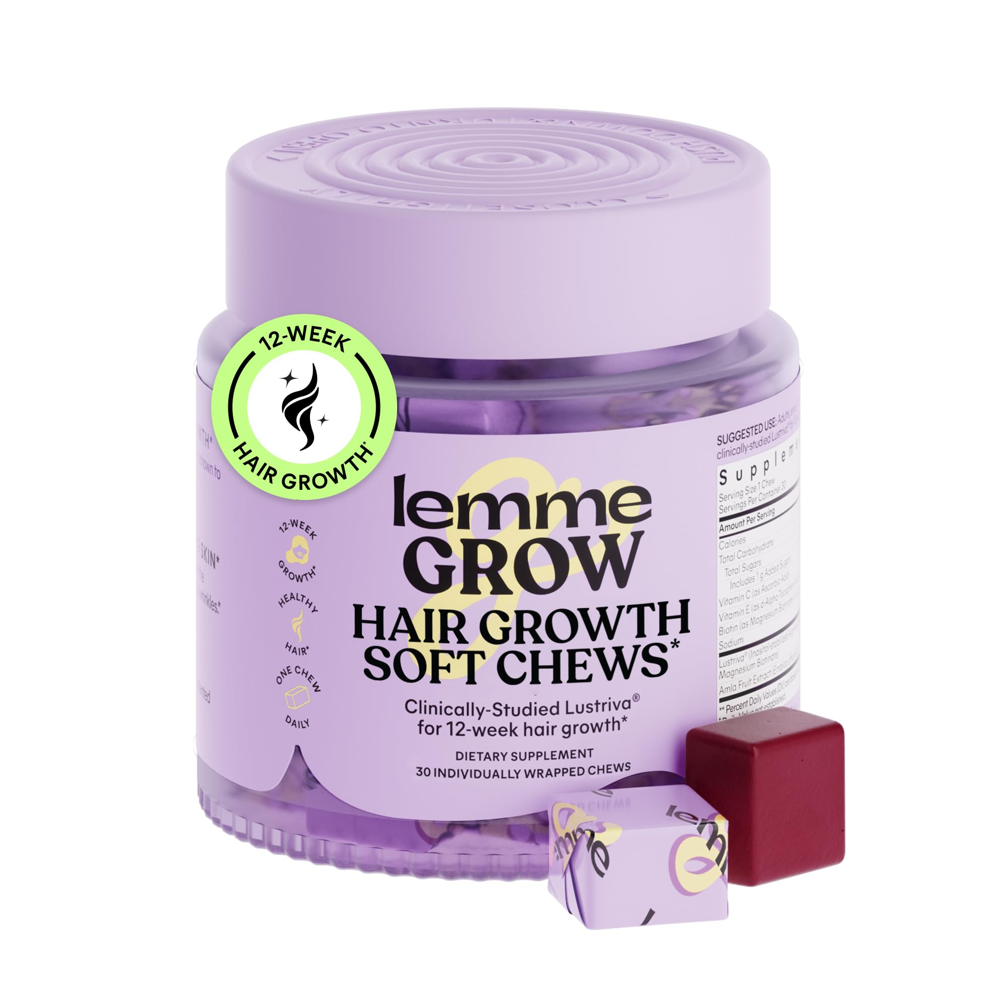 Hair Growth Booster Supplement by Lemme Grow

