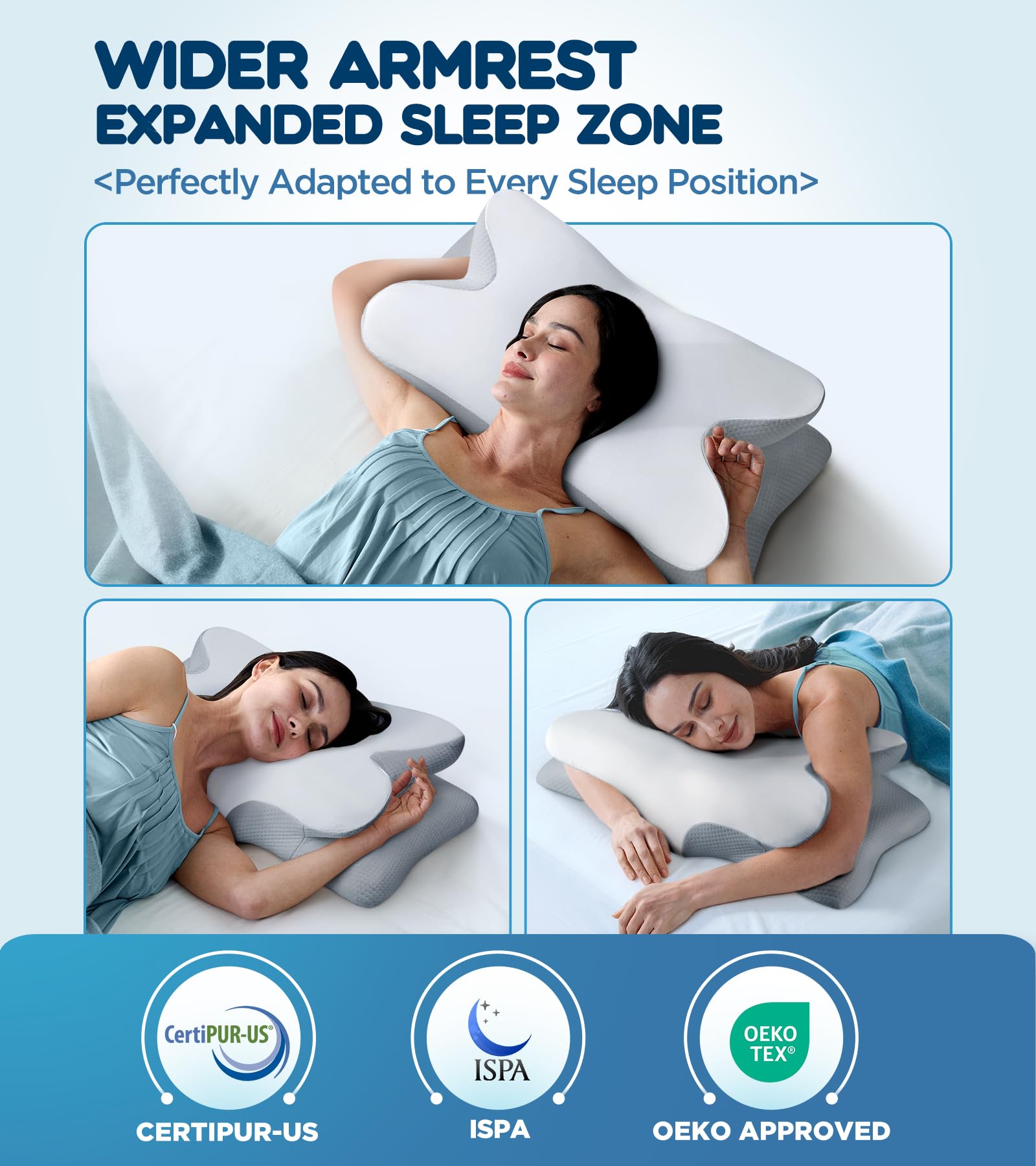 Neck Pillow Cozyplayer Contour Memory Foam Cooling

