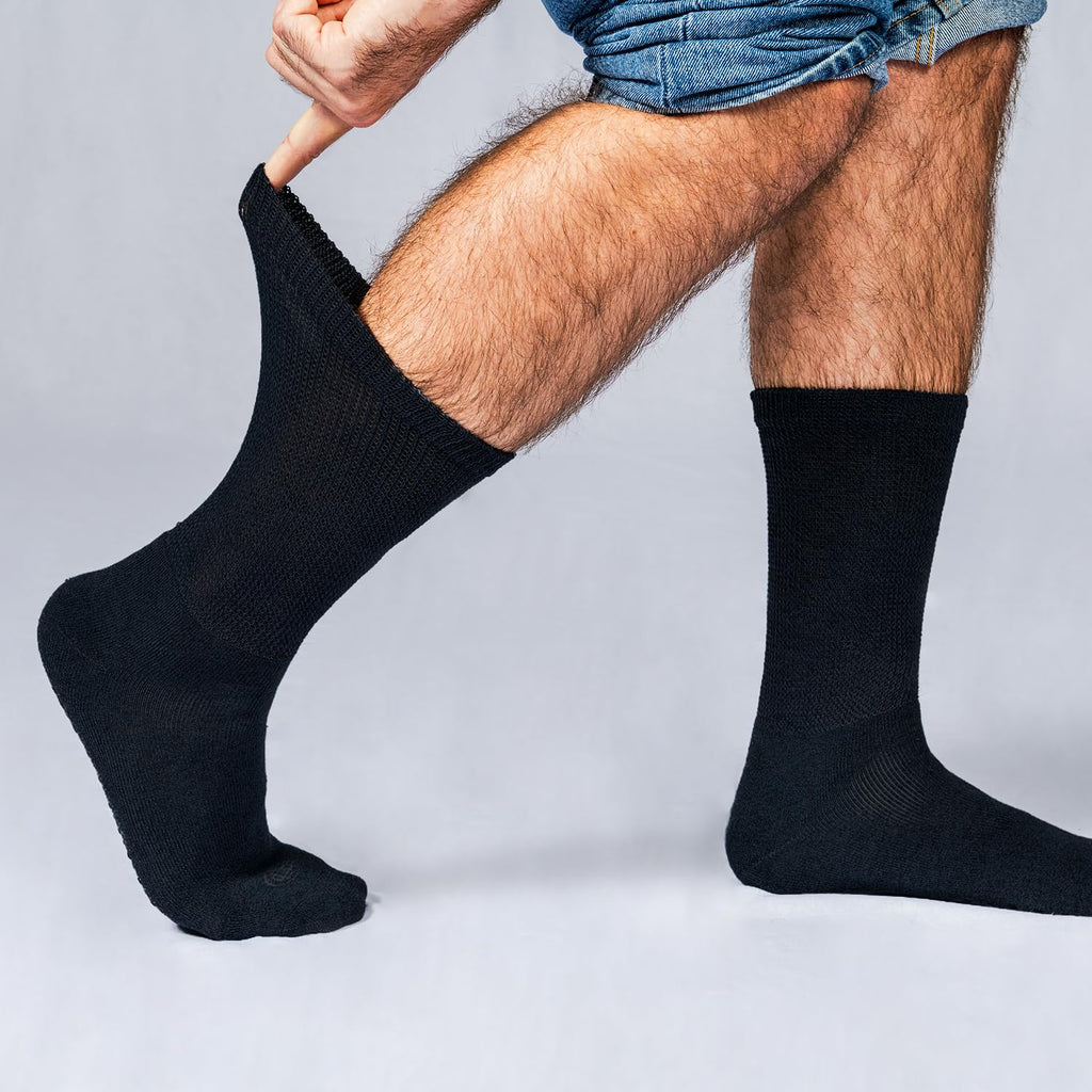 Doctor's Choice Diabetic Socks - Seamless Toe & Non-Binding Top

