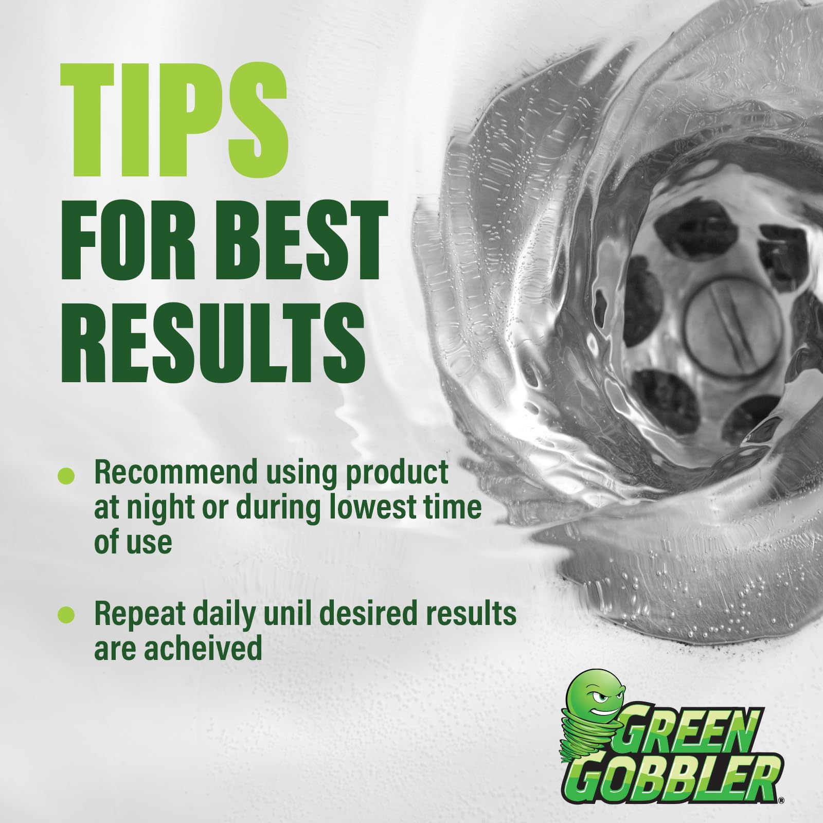 Green Gobbler Fruit Fly Killer+ Gel for Drains | Kills Flies

