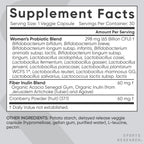 Sports Research Probiotics Prebiotics - Vegan Capsule

