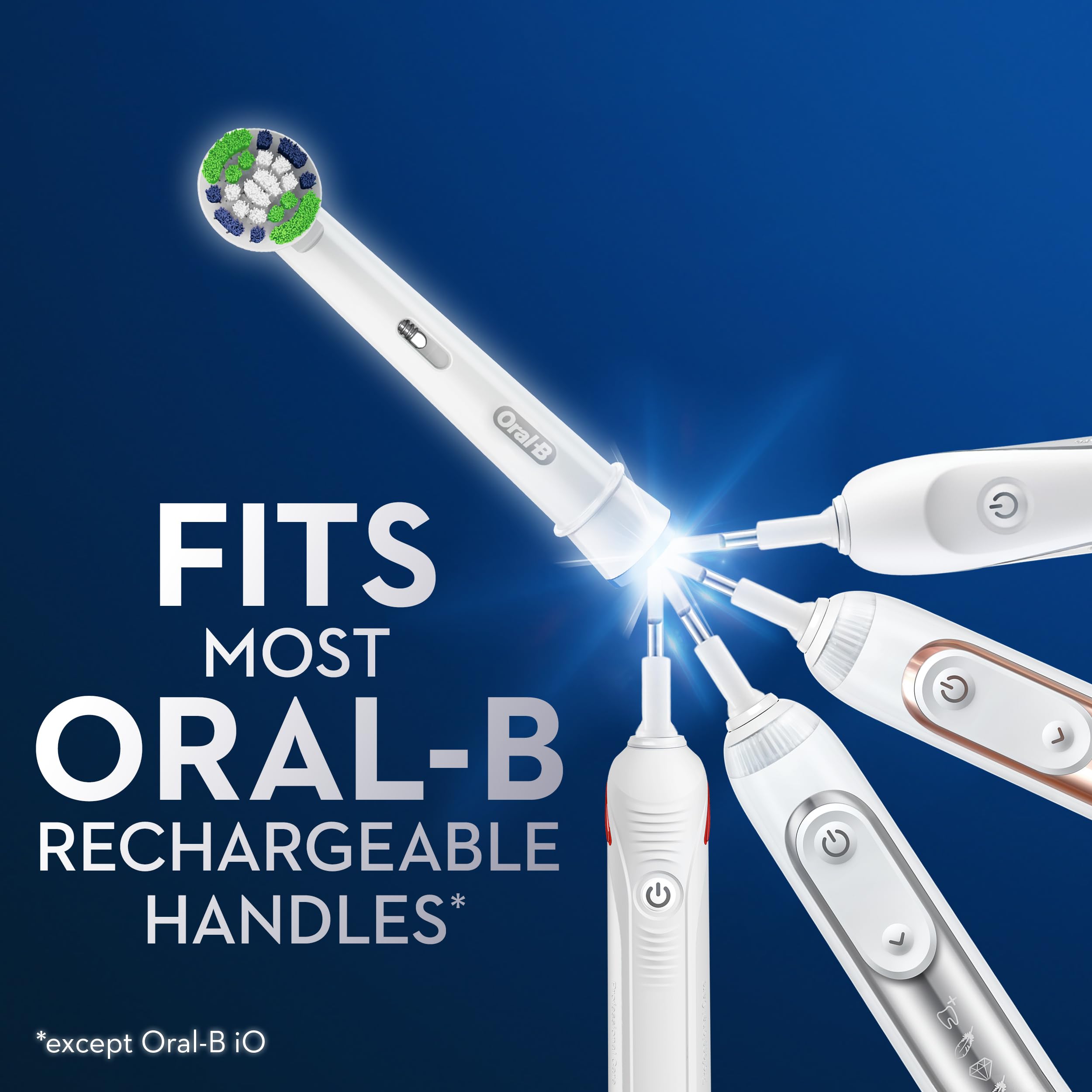 Oral-B Replacement Brush Heads for Rechargeable Toothbrushes

