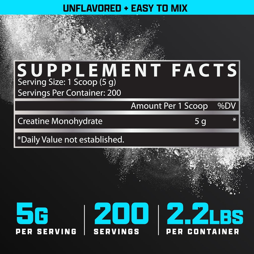 Nutrex Creatine Monohydrate Micronized Powder – Unflavored

