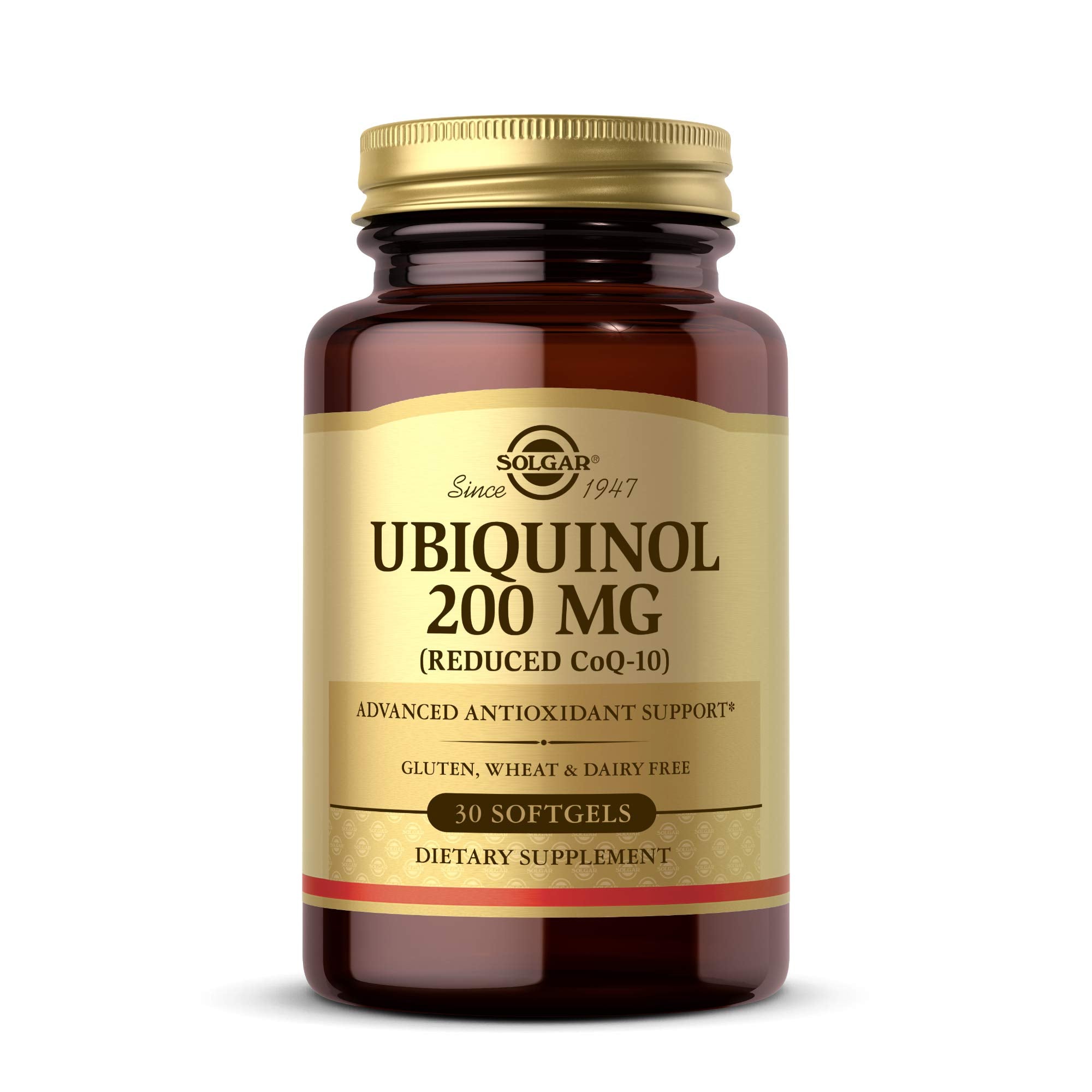Solgar Ubiquinol 200 mg Softgels – CoQ10 Supplement

