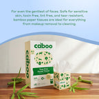 Caboo Tree Free Facial Tissue Box – Soft & Safe

