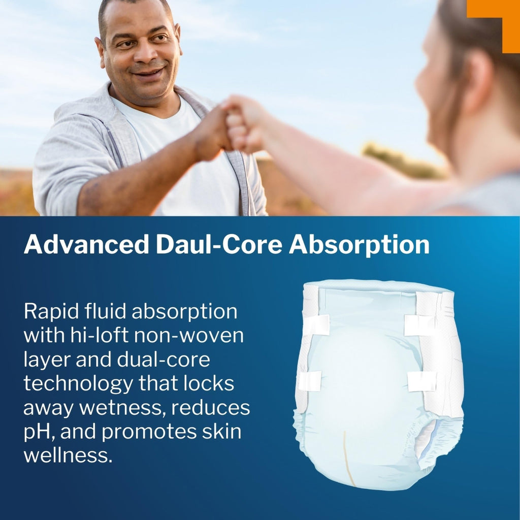 McKesson Ultra Briefs Heavy Absorbency Incontinence Briefs

