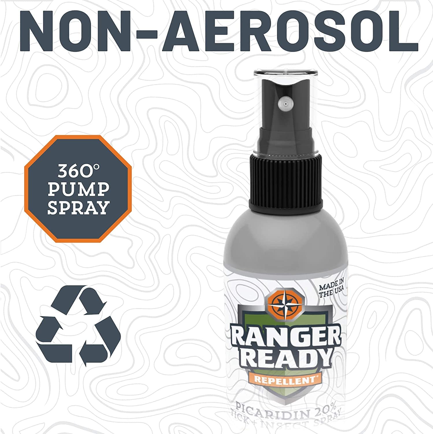 Ranger Ready Picaridin Insect Repellent Spray

