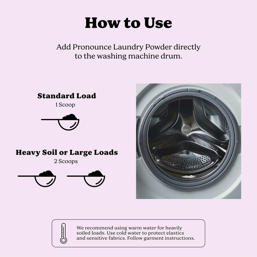 Pronounce Laundry Detergent Powder – Safer Ingredients

