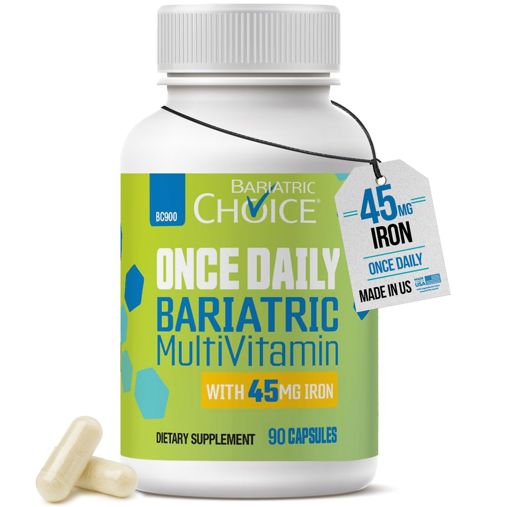 Bariatric Choice Multivitamin with Iron – Once Daily Capsule

