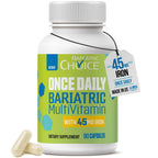 Bariatric Choice Multivitamin with Iron – Once Daily Capsule

