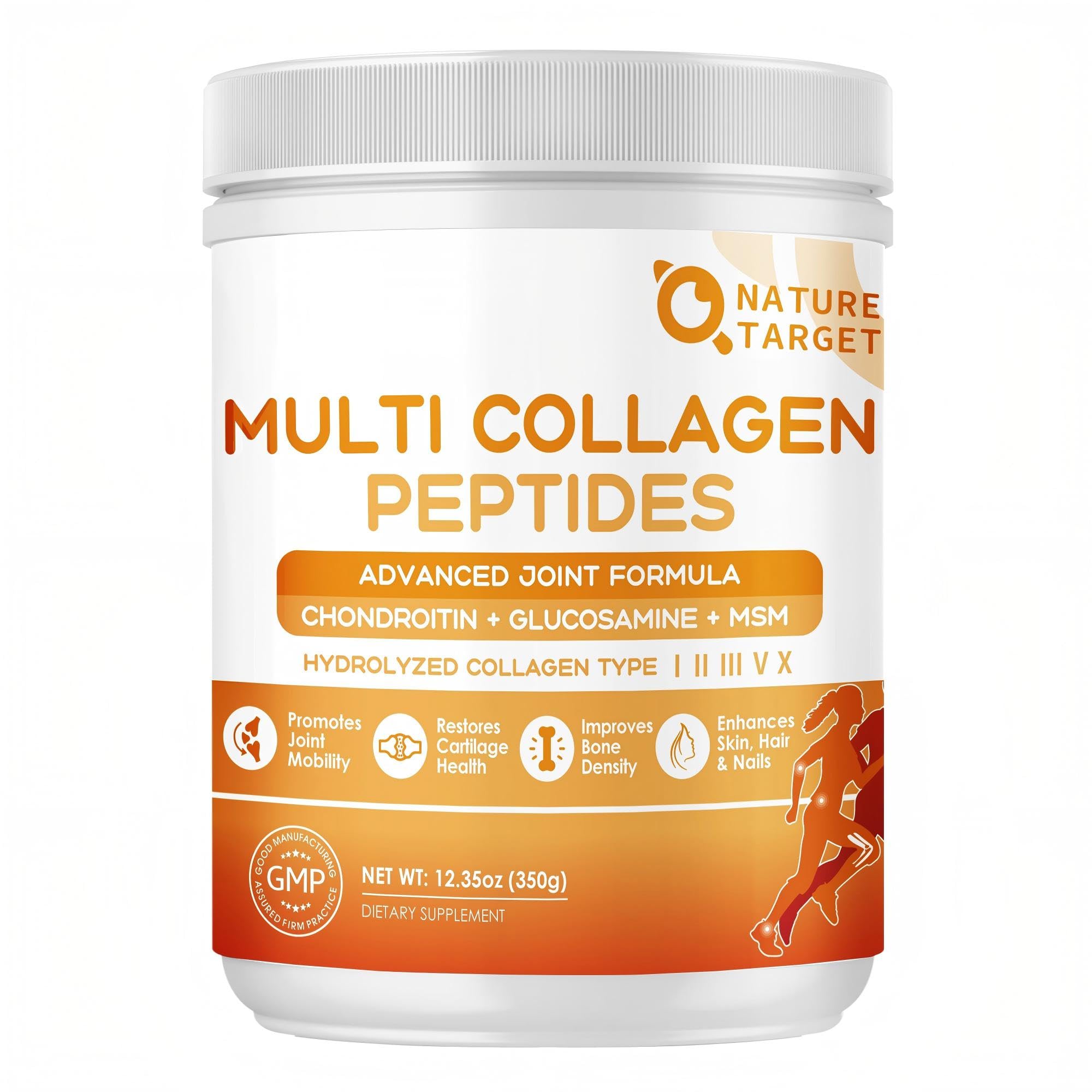 Nature Target Collagen Peptides Powder for Joints & Skin

