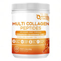 Nature Target Multi-Collagen-Peptides Powder for Joint Support, Type I II III V X Collagen, Non-GMO