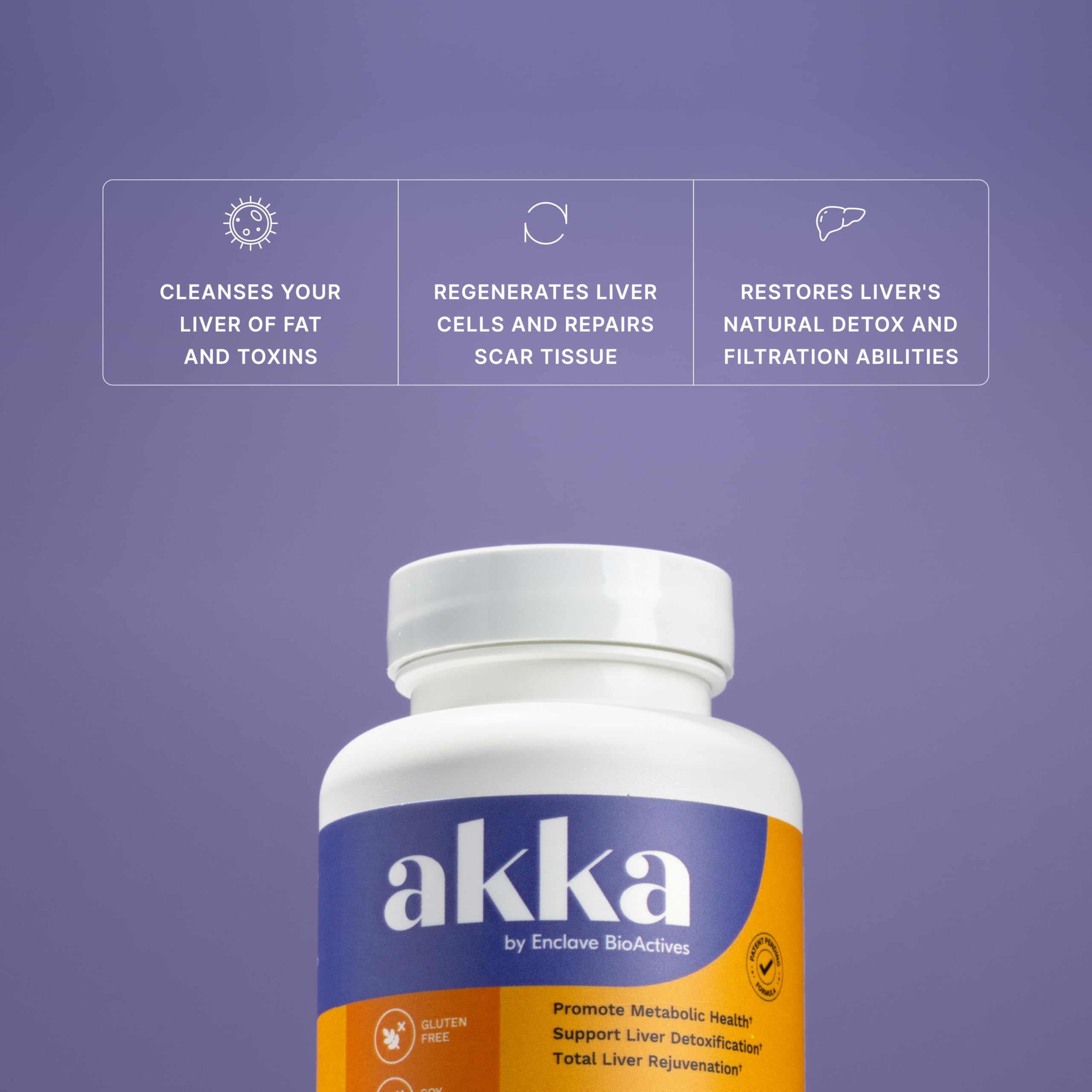 AKKA Akkermansia Probiotic Liver Detox – Liver Health


