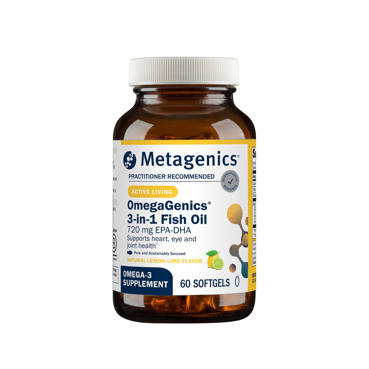 Metagenics OmegaGenics Fish Oil EPA-DHA 720 mg Softgels