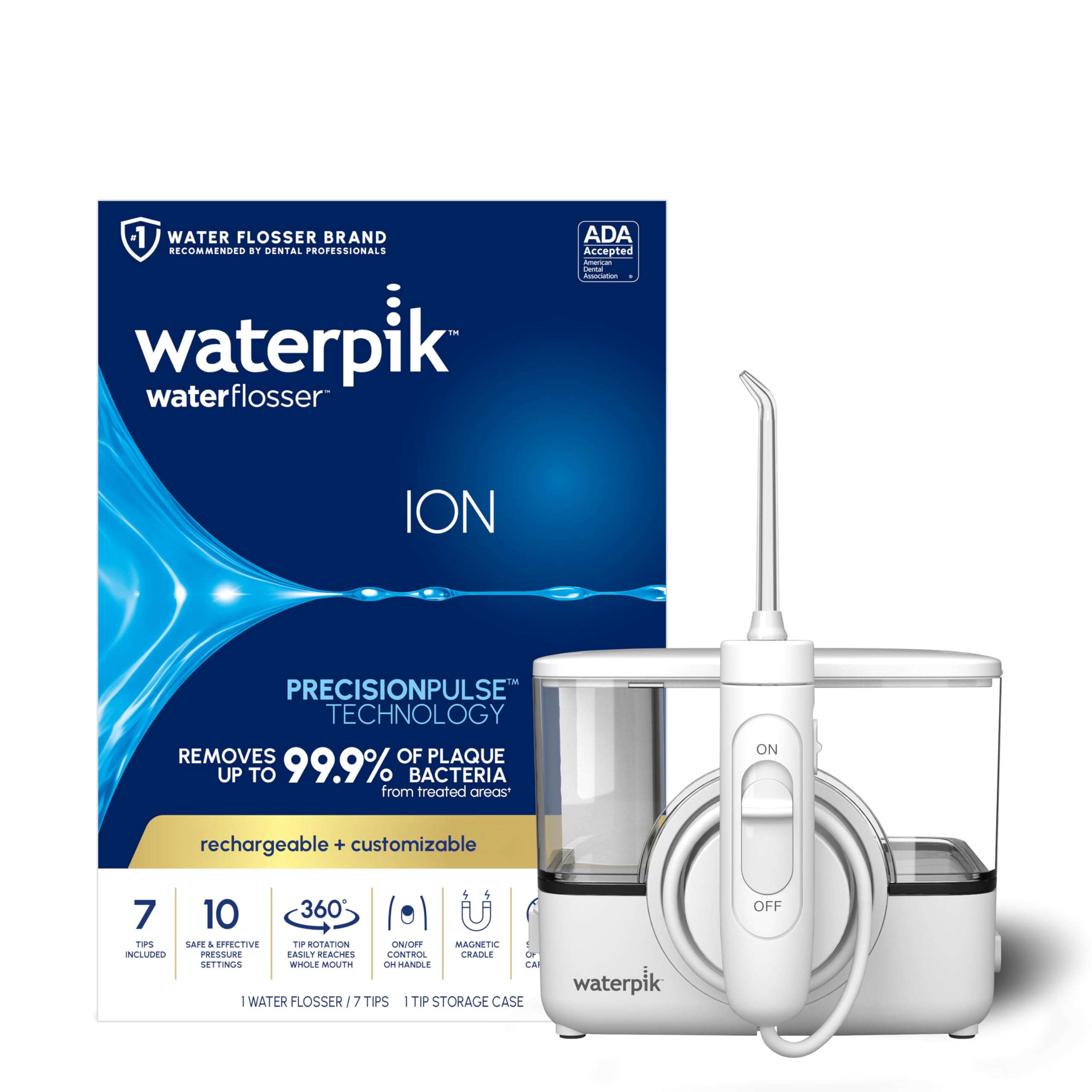 Waterpik ION Professional Cordless Water Flosser ADA Accepted