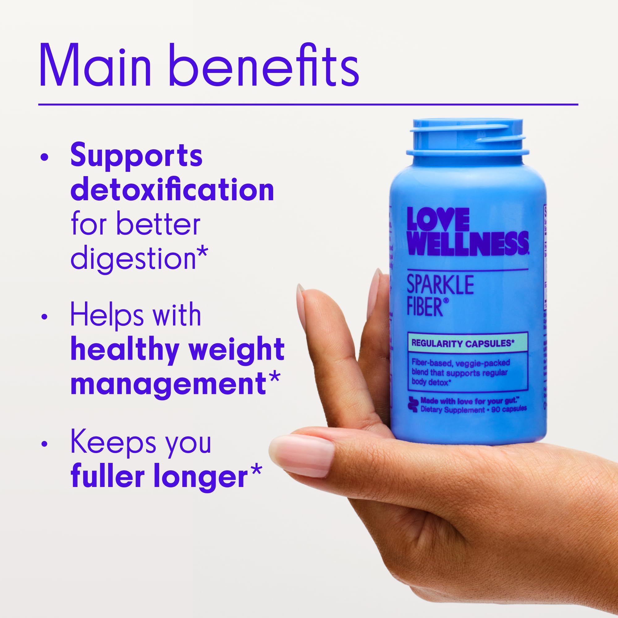 Love Wellness Sparkle Fiber - Enzymes Fiber Supplement

