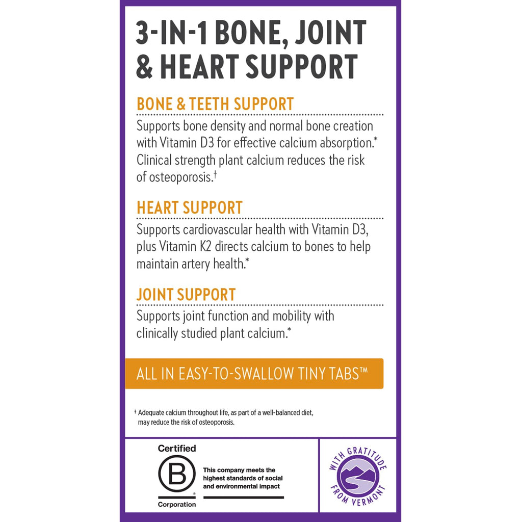 New Chapter Plant-Based Calcium for Bone Health

