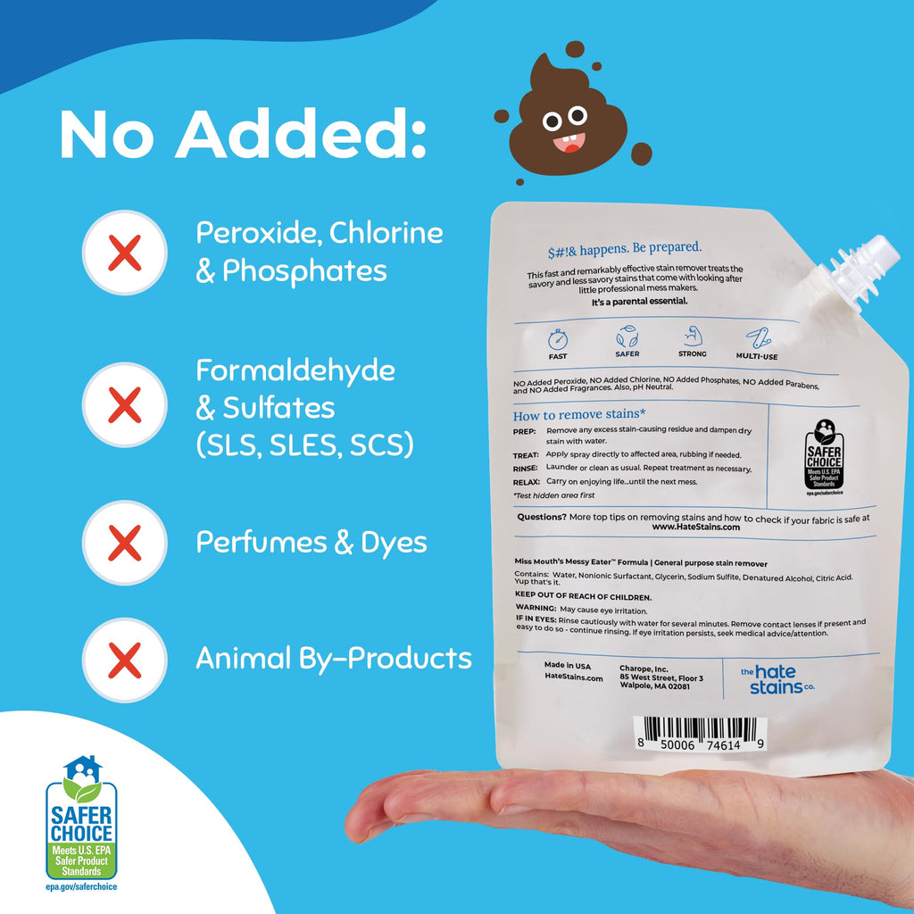 Miss Mouth's Stain Treater Spray – Safer Choice


