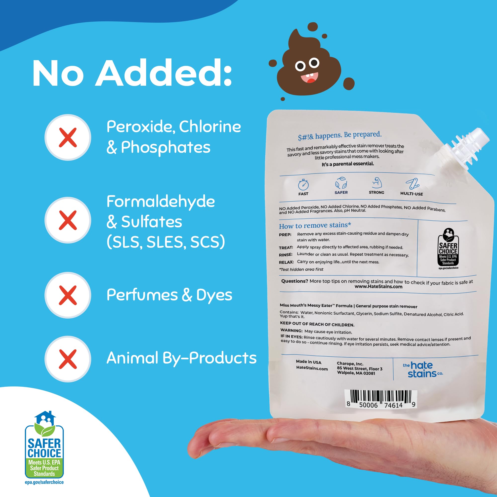 Miss Mouth's Stain Treater Spray – Safer Choice

