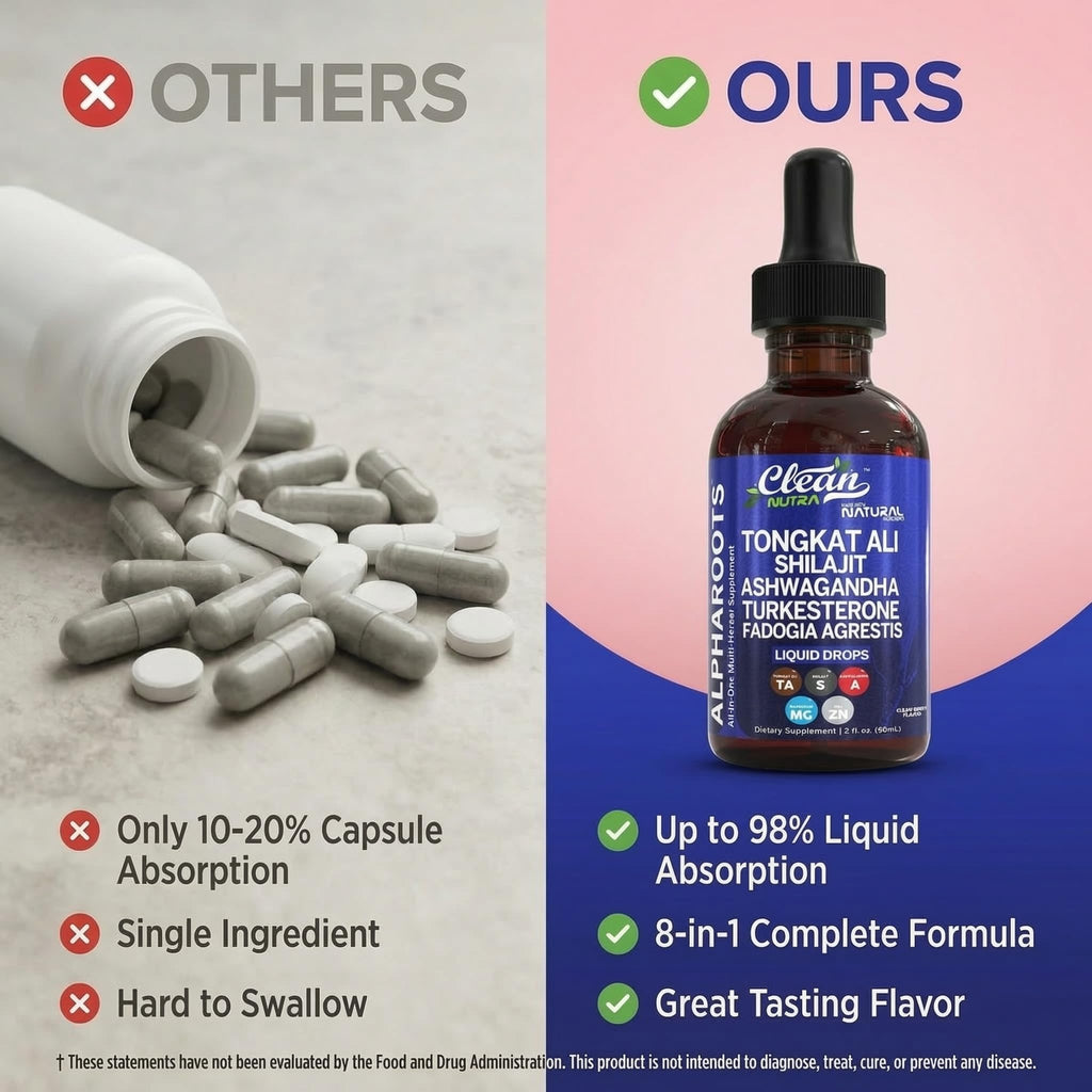 Clean Nutra Men's Herbal Wellness Supplement

