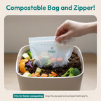 FEBU Compostable Food Storage Bags | PFAS & BPA Free

